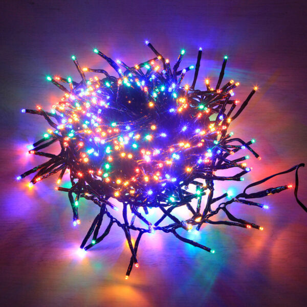 1152 LED Firecracker Icicle Cluster Multicolour - Image 2