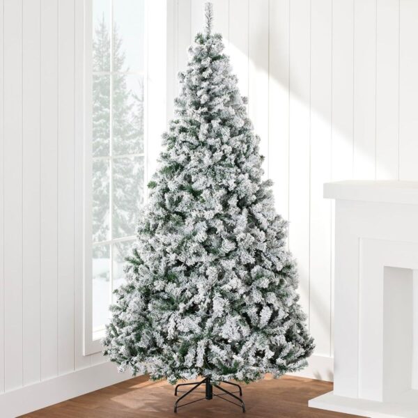Bottle Brush Snow Tipped Tree 7ft (2.1m)