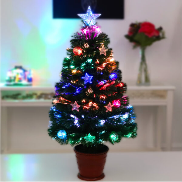Fibre Optic Tree Multi (60cm) - Image 2