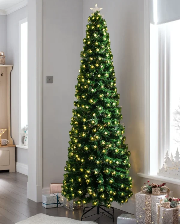 Fibre Optic Tree Slim with Cool White LEDs (1.5m) - Image 2