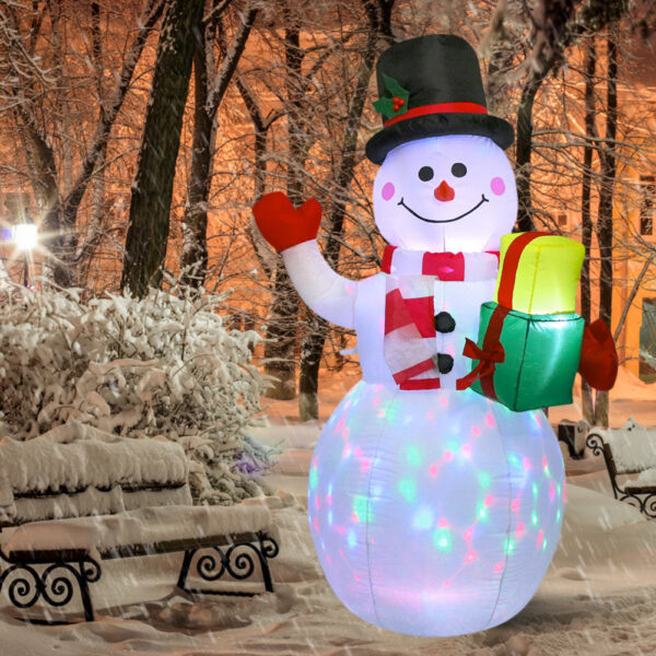 Gemmy Inflatable Shaking Freeze Snowman (180cm)