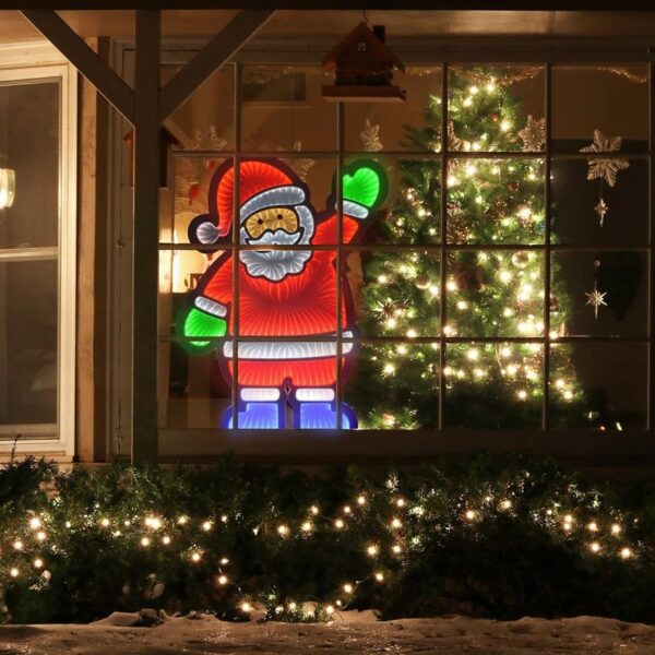 LED Infinity Santa Light (56cm)