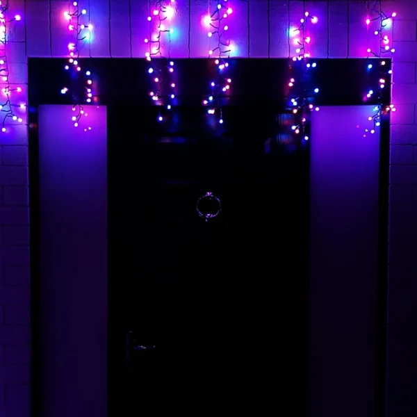 LED Multi Cluster Curtain