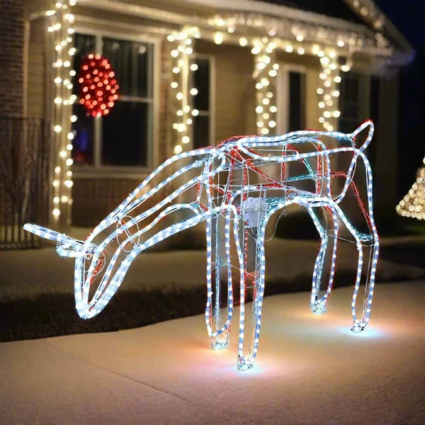 LED Rope light Feeding Reindeer Moving - Image 2