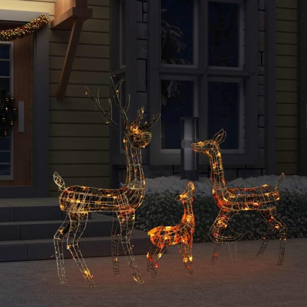 LED Solar Standing or Feeding Reindeer - Image 2