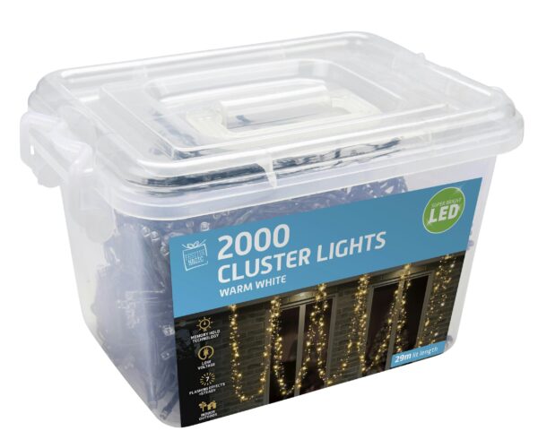 LED Twinkling Warm Crazy Curtain Light - Image 2